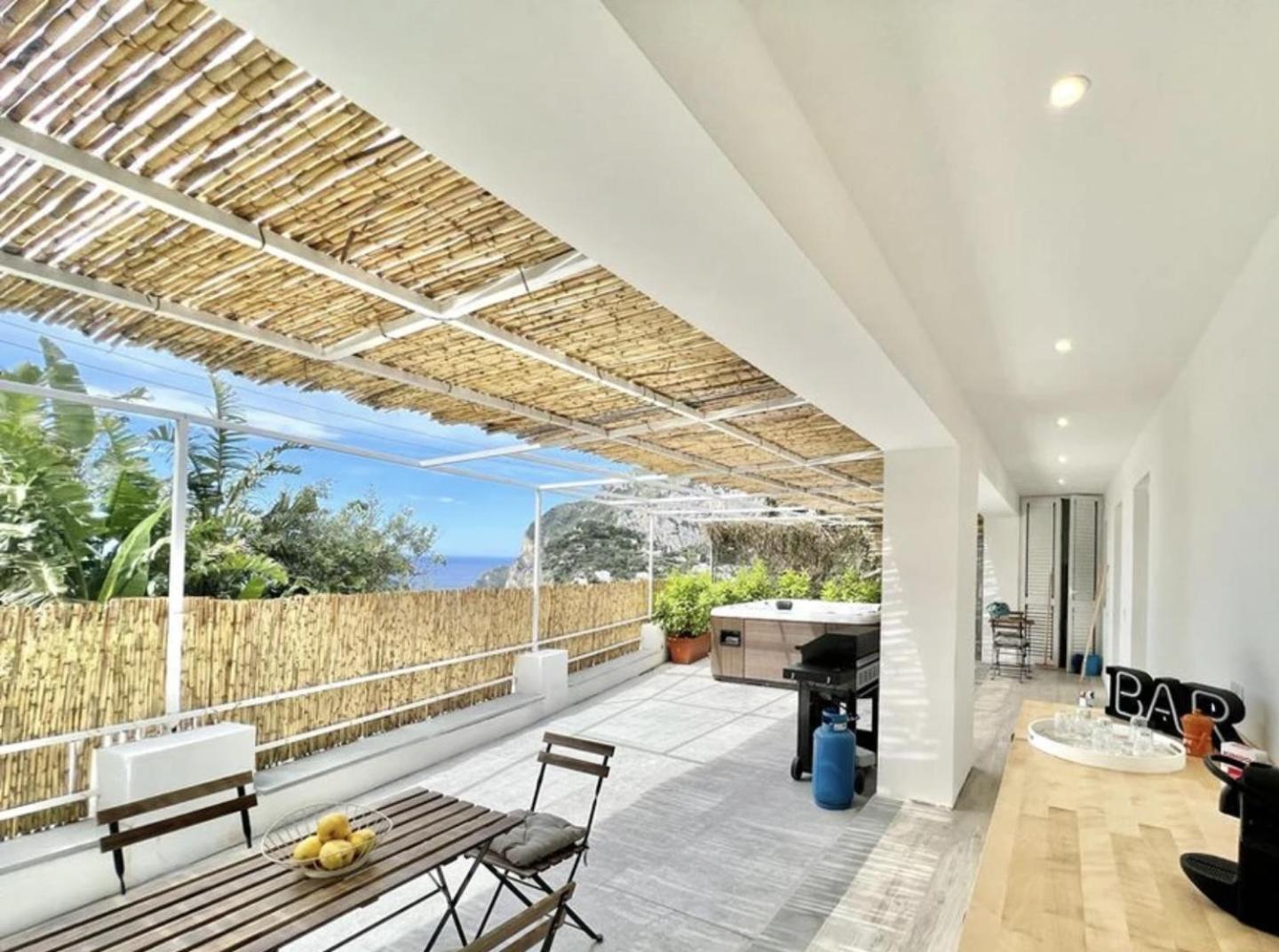 Casa Nannina - Seaview Terrace With Jacuzzi In Capri Daire Oda fotoğraf