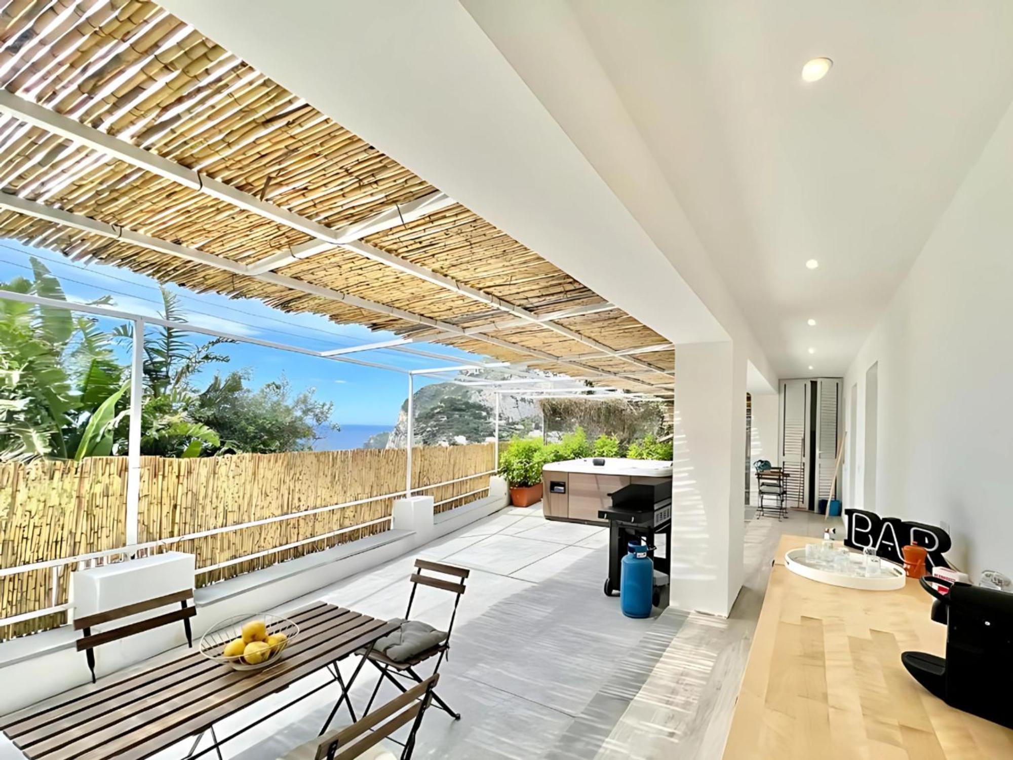 Casa Nannina - Seaview Terrace With Jacuzzi In Capri Daire Dış mekan fotoğraf